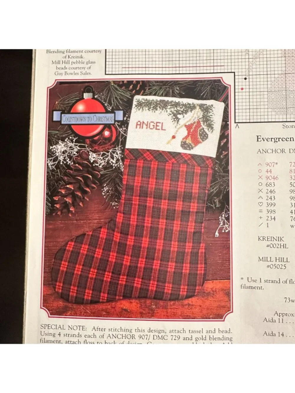 Stoney Creek Cross-Stitch Collection 1994 Vol 6 #4 Christmas Edition